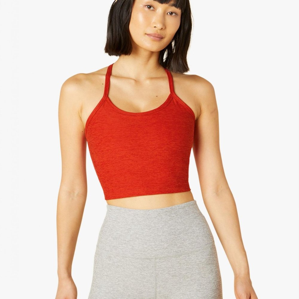 Beyond Yoga Spacedye Slim Racerback Cropped Tank